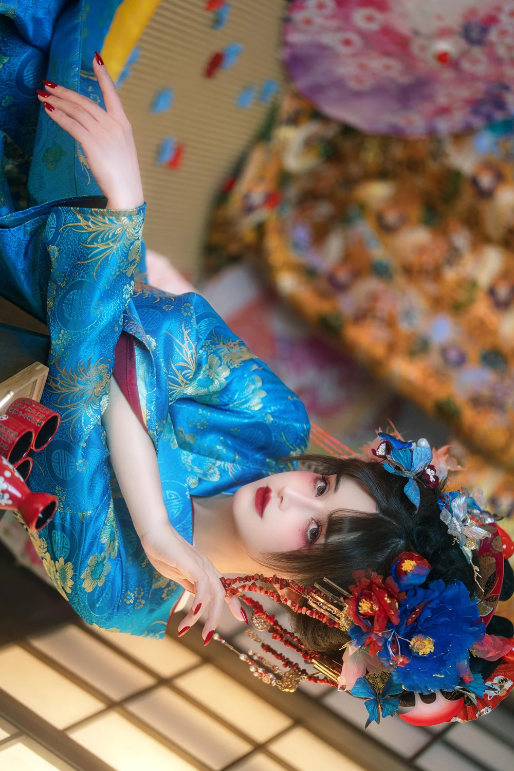 Cosplay 鹿八岁 – 花魁の末路 - P4