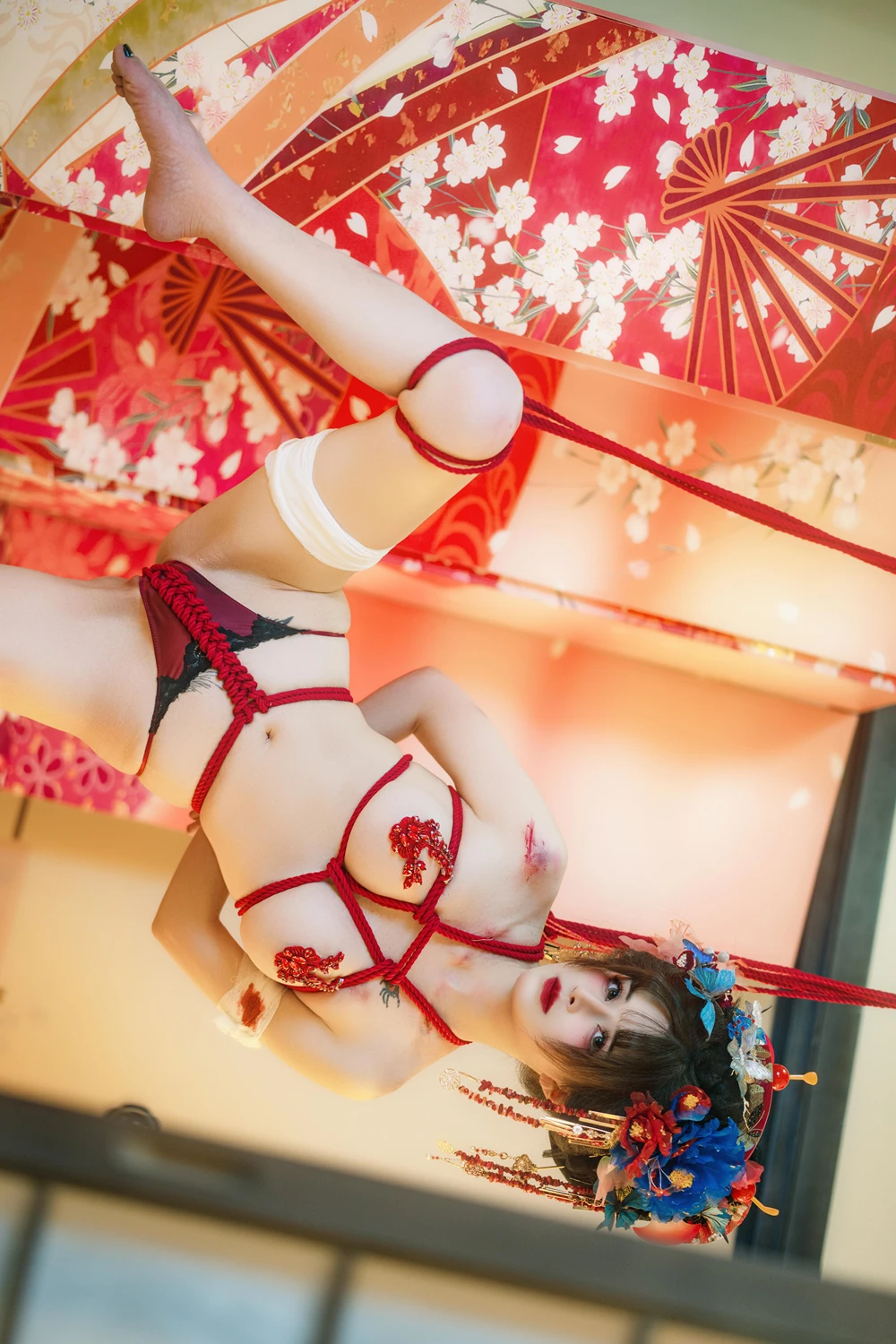 Cosplay 鹿八岁 – 花魁の末路 - P55
