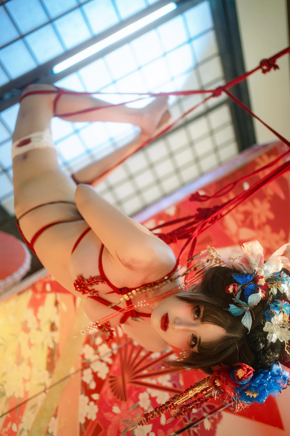 Cosplay 鹿八岁 – 花魁の末路 - P58
