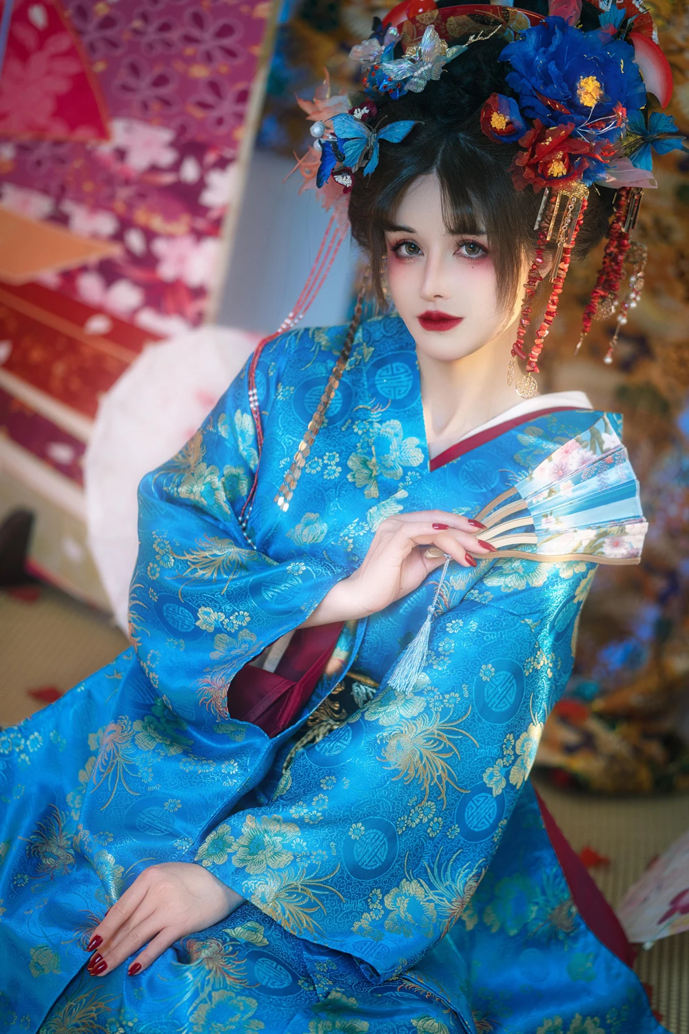 Cosplay 鹿八岁 – 花魁の末路 - P8