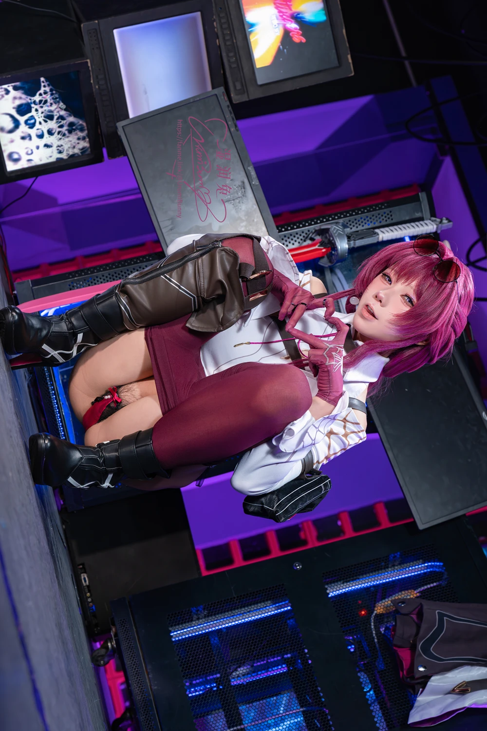 Cosplay 黏黏团子兔 – 崩坏 星穹铁道 卡芙卡 - P30