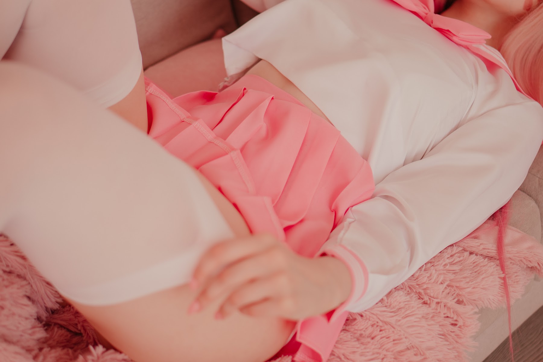 Coser@Alina Becker – Ahri Schoolgirl - P48