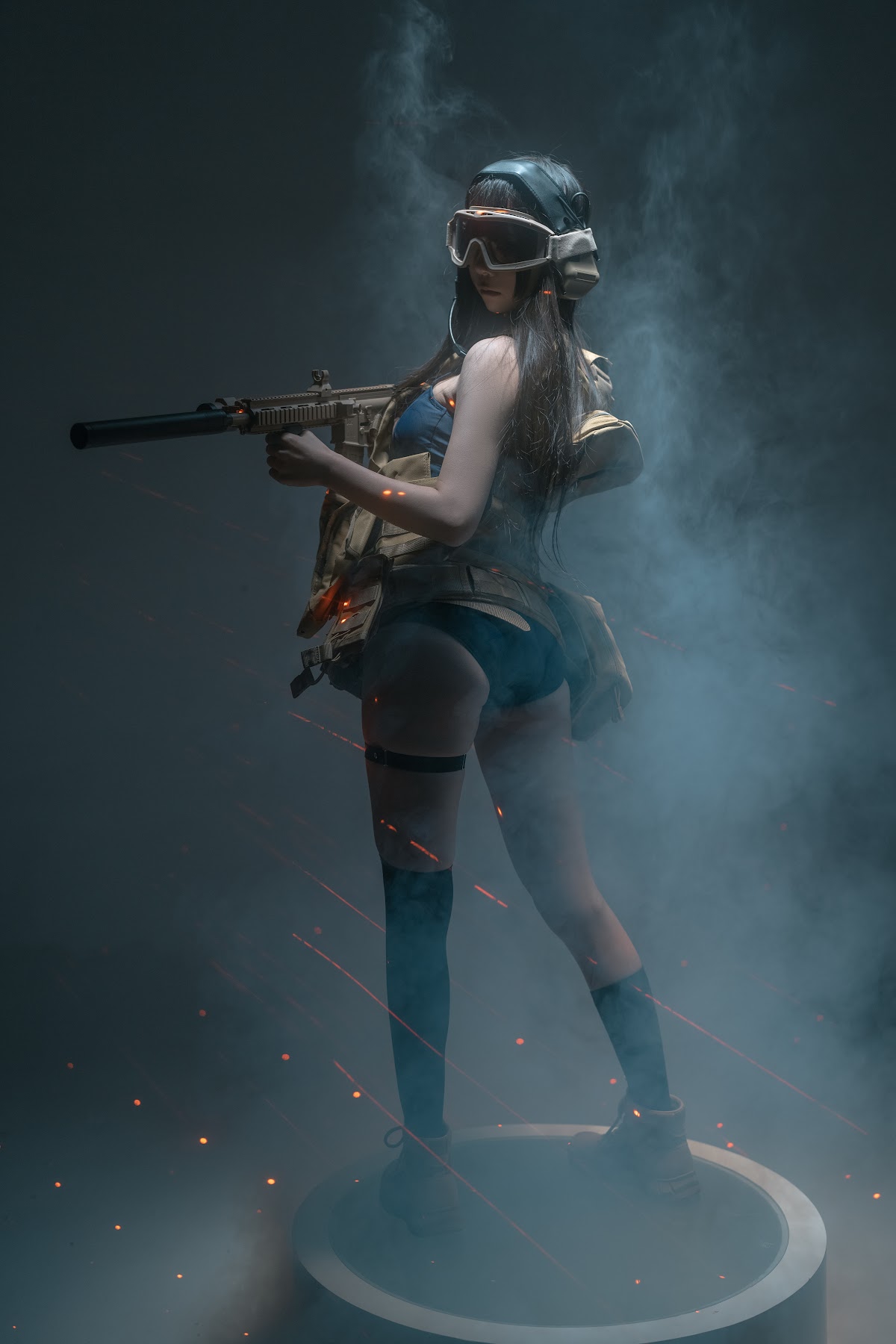 Coser@铁手叫兽 – 会员花絮 战术套装 - P1
