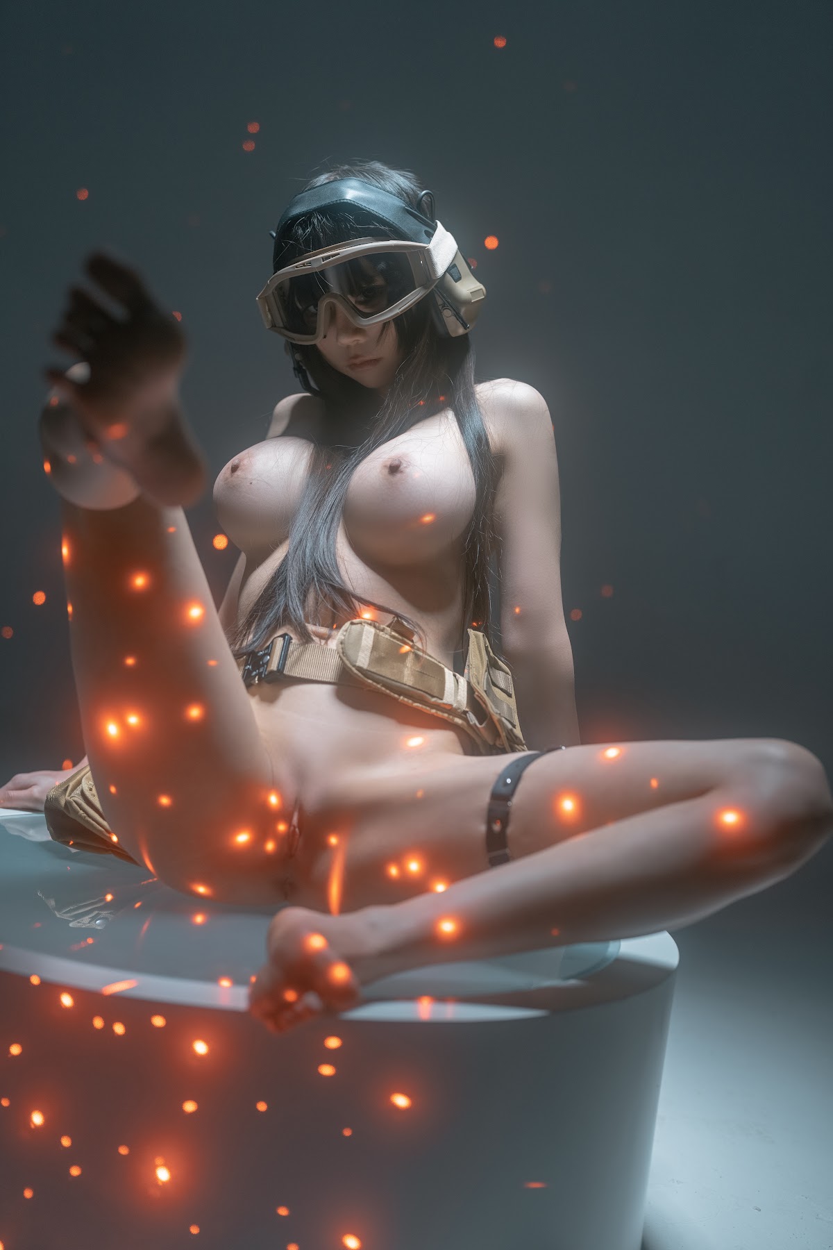 Coser@铁手叫兽 – 会员花絮 战术套装 - P32