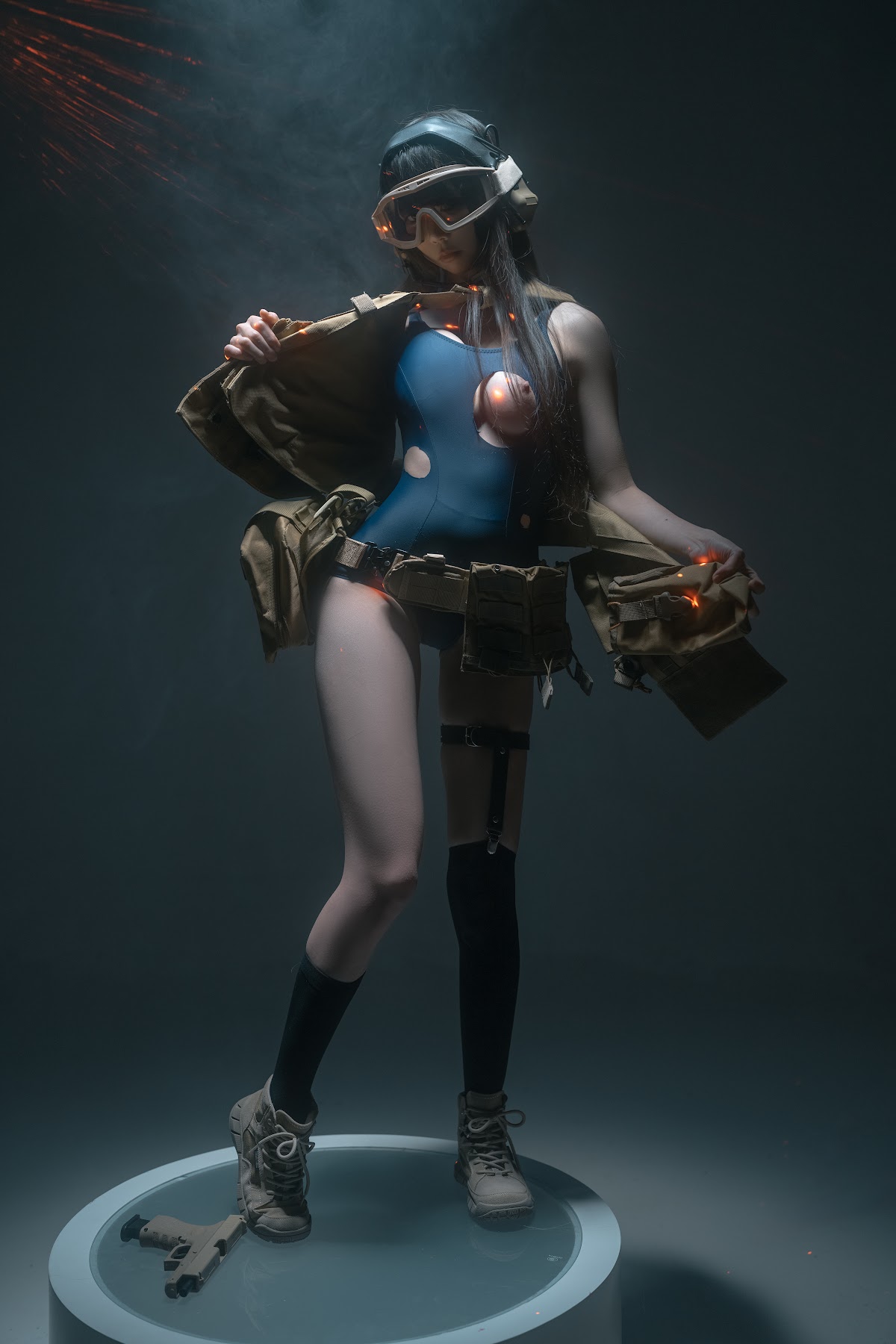 Coser@铁手叫兽 – 会员花絮 战术套装 - P34