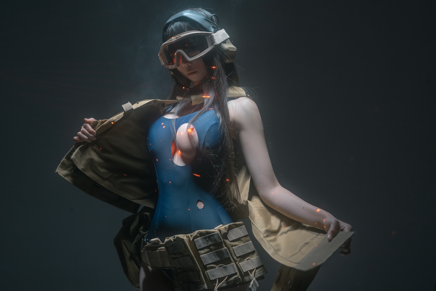 Coser@铁手叫兽 – 会员花絮 战术套装 - P35