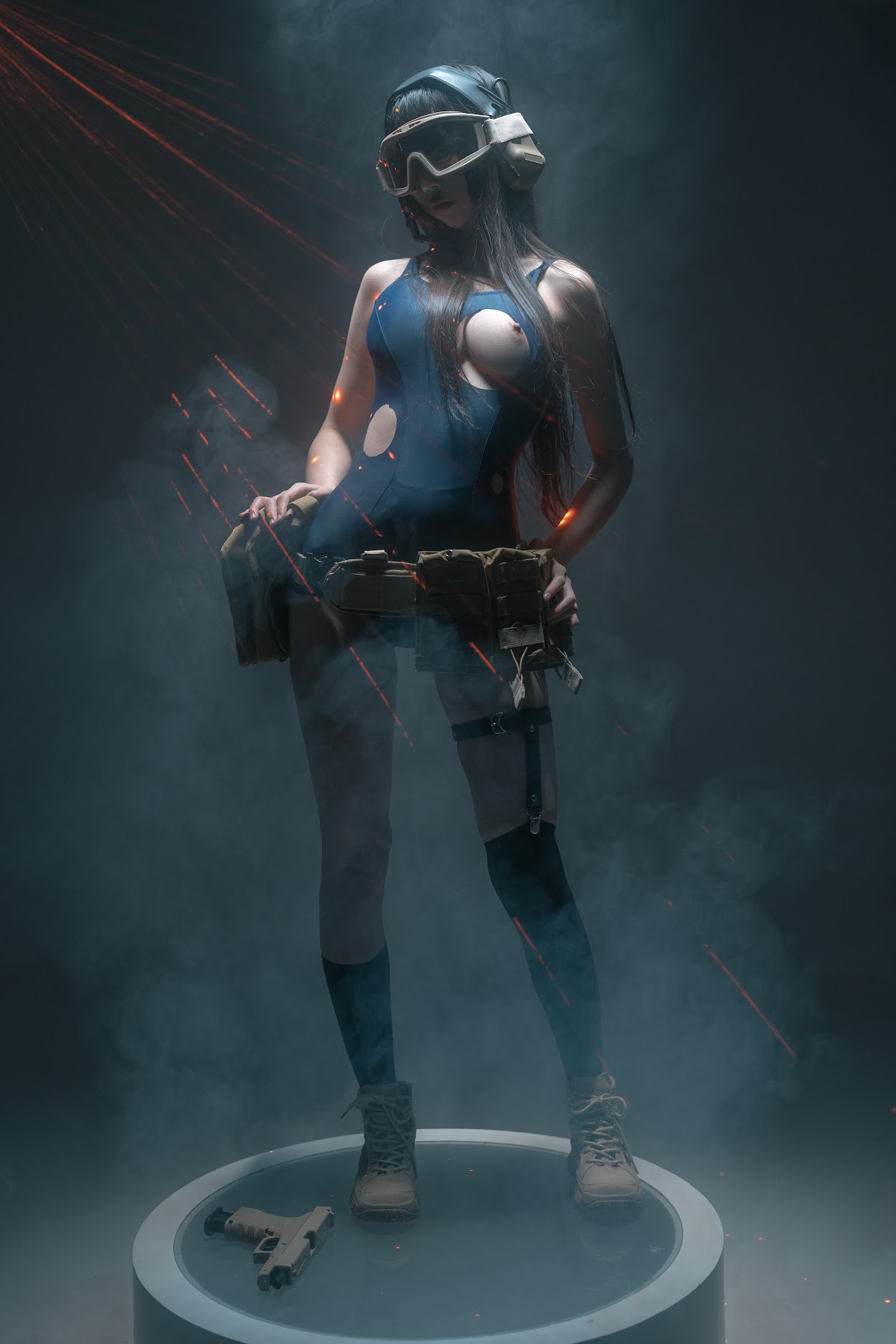 Coser@铁手叫兽 – 会员花絮 战术套装 - P36