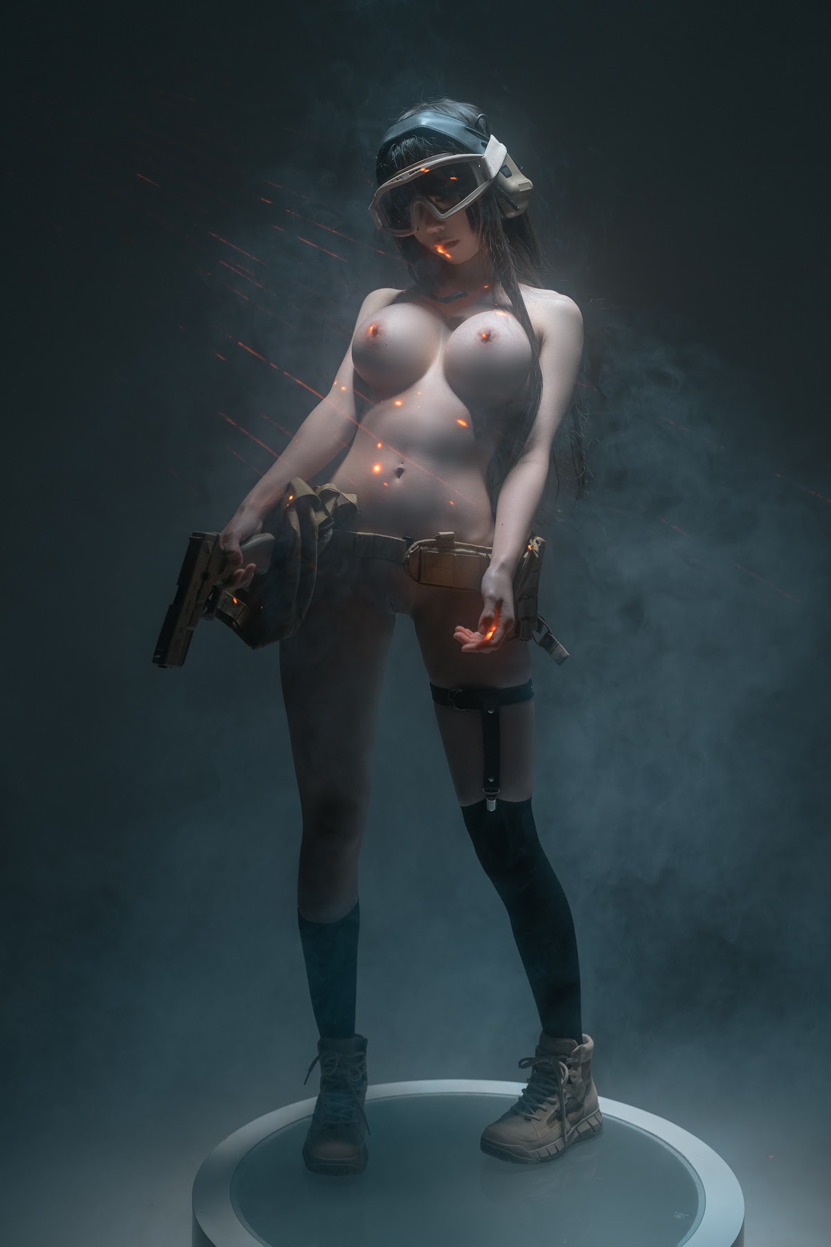 Coser@铁手叫兽 – 会员花絮 战术套装 - P3