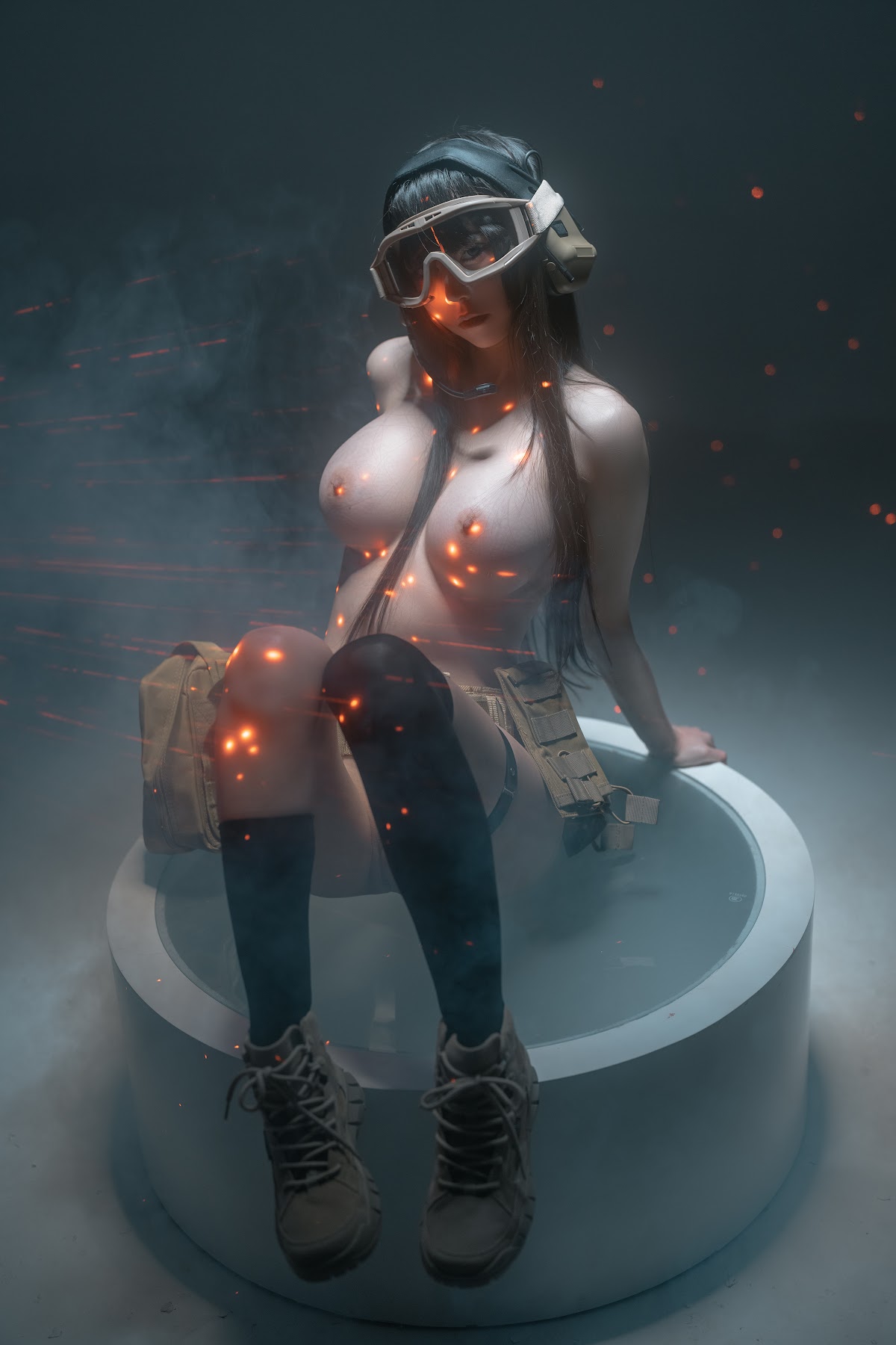 Coser@铁手叫兽 – 会员花絮 战术套装 - P7