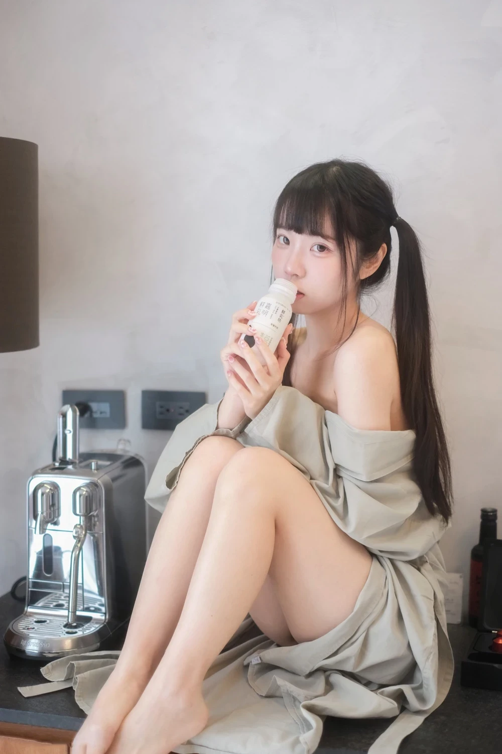Cosplay 可可小白兔 – 在陽台做壞事的小兔兔 - P34