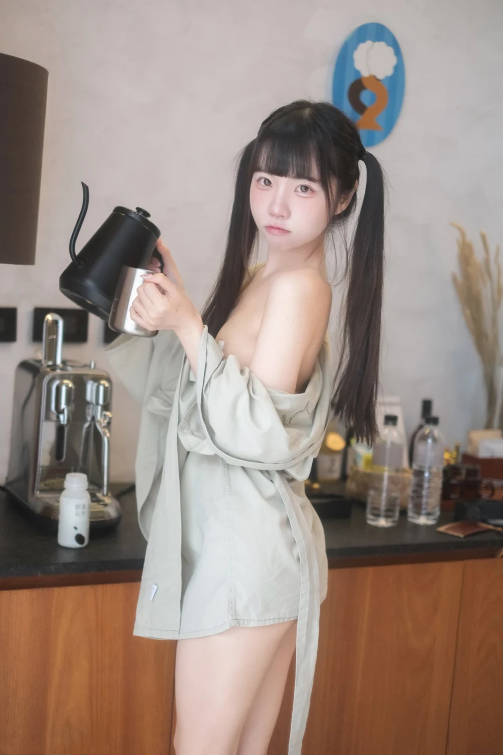 Cosplay 可可小白兔 – 在陽台做壞事的小兔兔 - P38