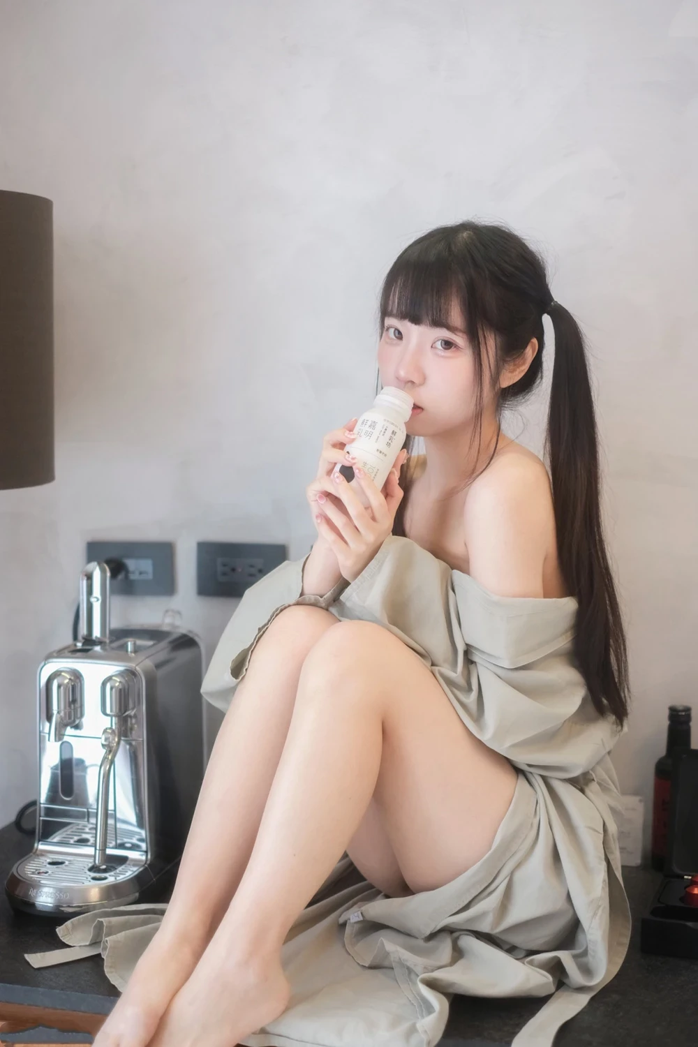 Cosplay 可可小白兔 – 在陽台做壞事的小兔兔 - P43