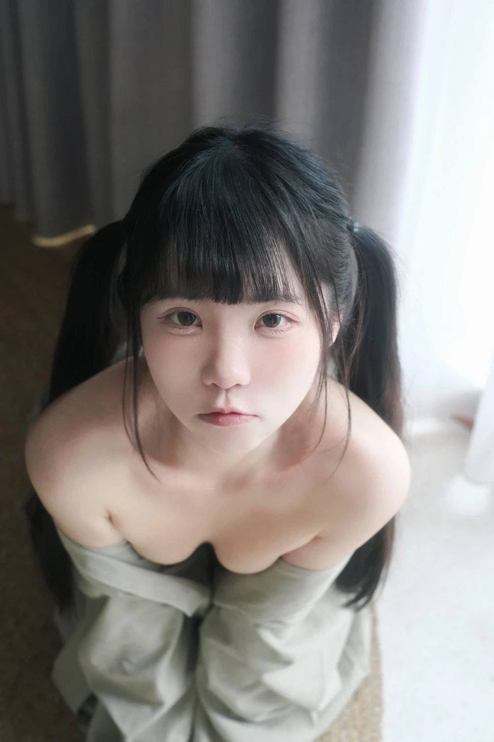 Cosplay 可可小白兔 – 在陽台做壞事的小兔兔 - P48