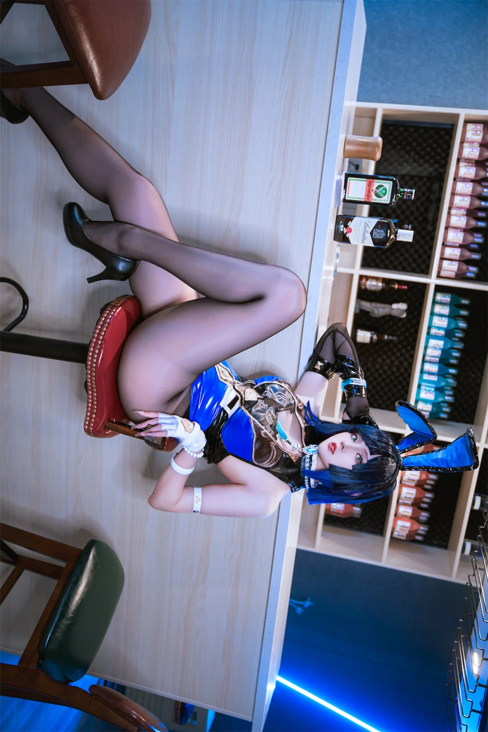 Cosplay Natsuko夏夏子 – 原神 夜兰兔女郎 - P20
