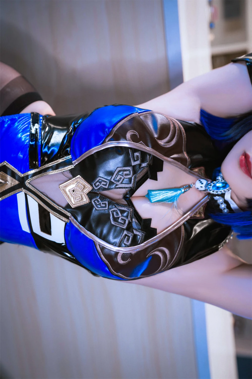 Cosplay Natsuko夏夏子 – 原神 夜兰兔女郎 - P26