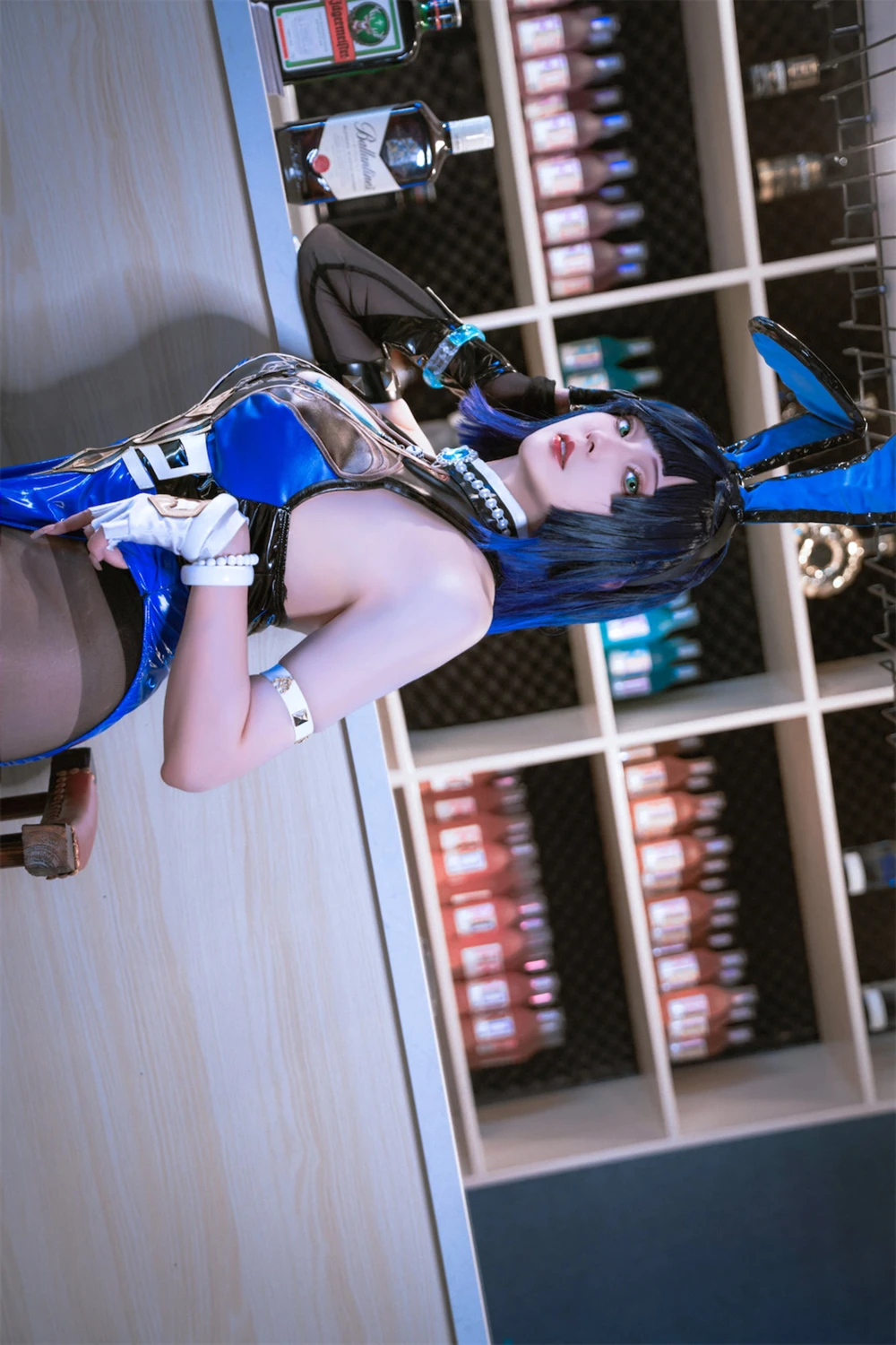 Cosplay Natsuko夏夏子 – 原神 夜兰兔女郎 - P6