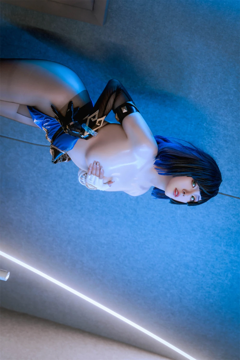 Cosplay Natsuko夏夏子 – 原神 夜兰兔女郎 - P74