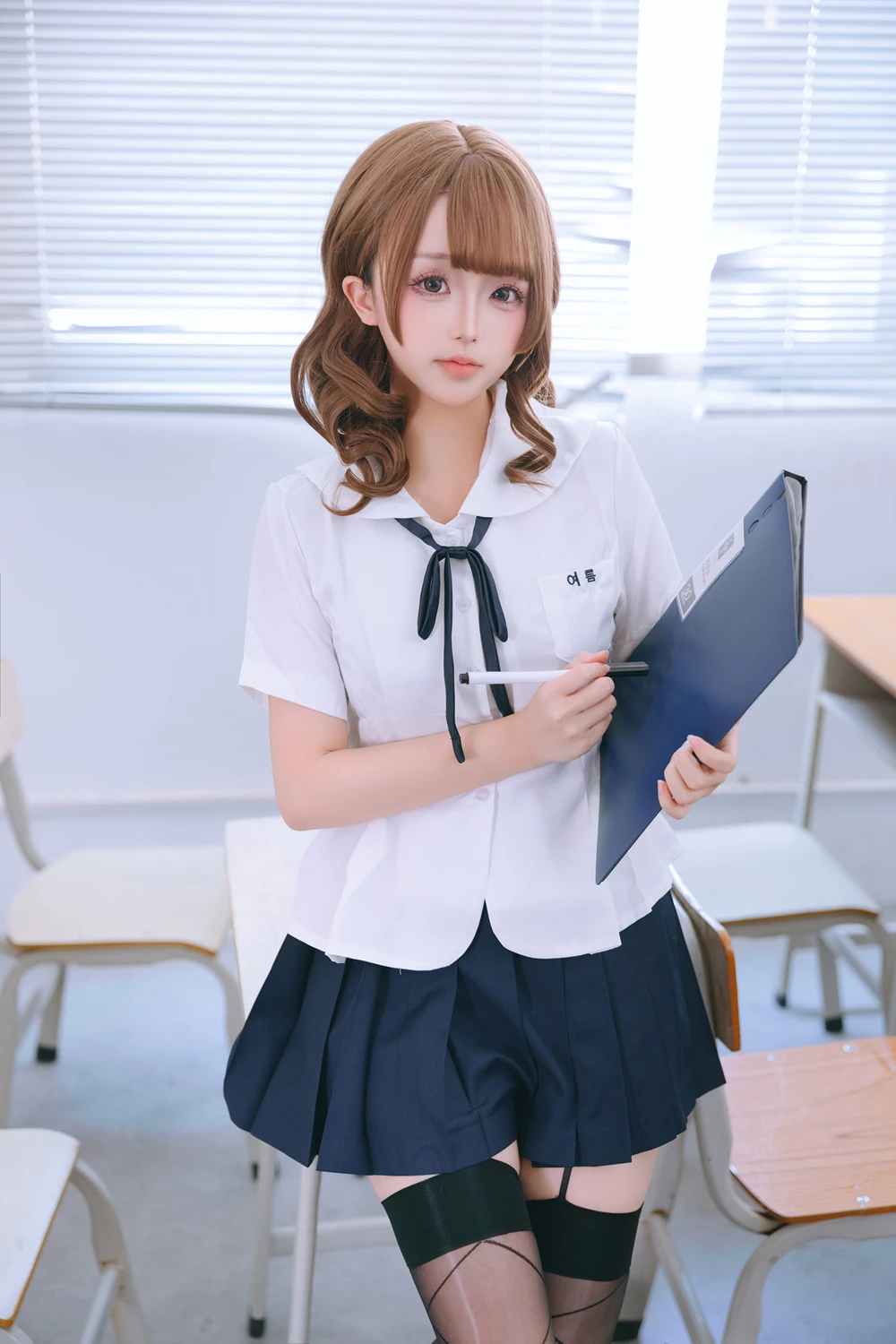 Cosplay Rinaijiao日奈娇 – 心理委员 - P1