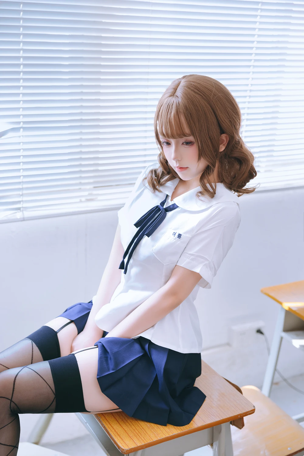 Cosplay Rinaijiao日奈娇 – 心理委员 - P23