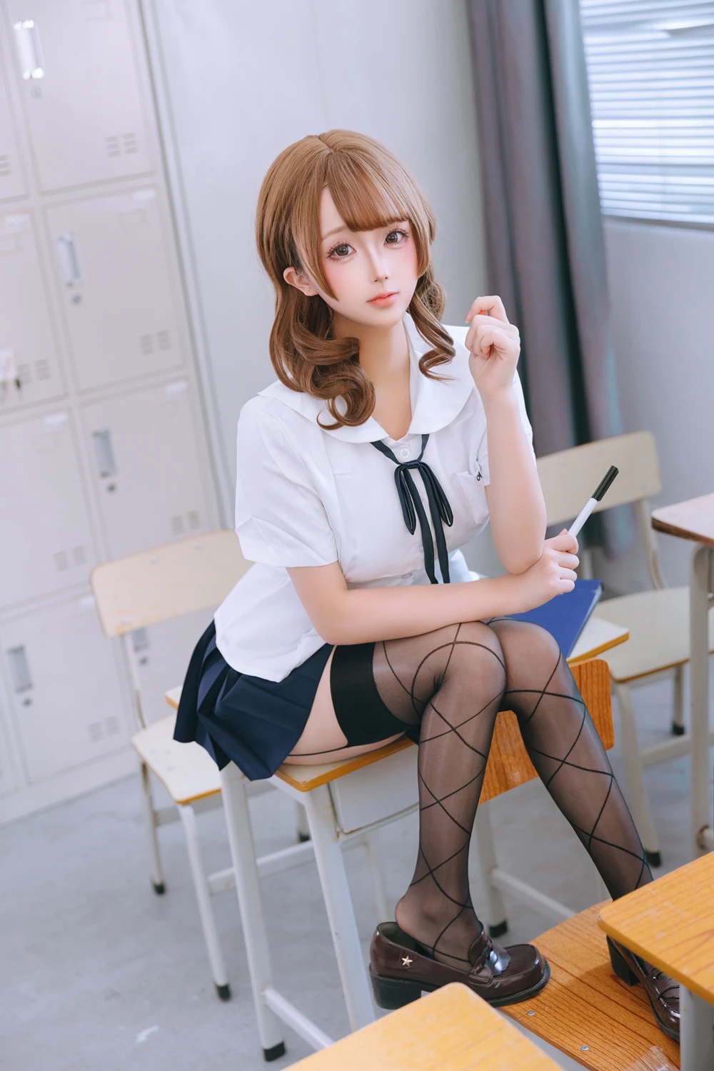 Cosplay Rinaijiao日奈娇 – 心理委员 - P3