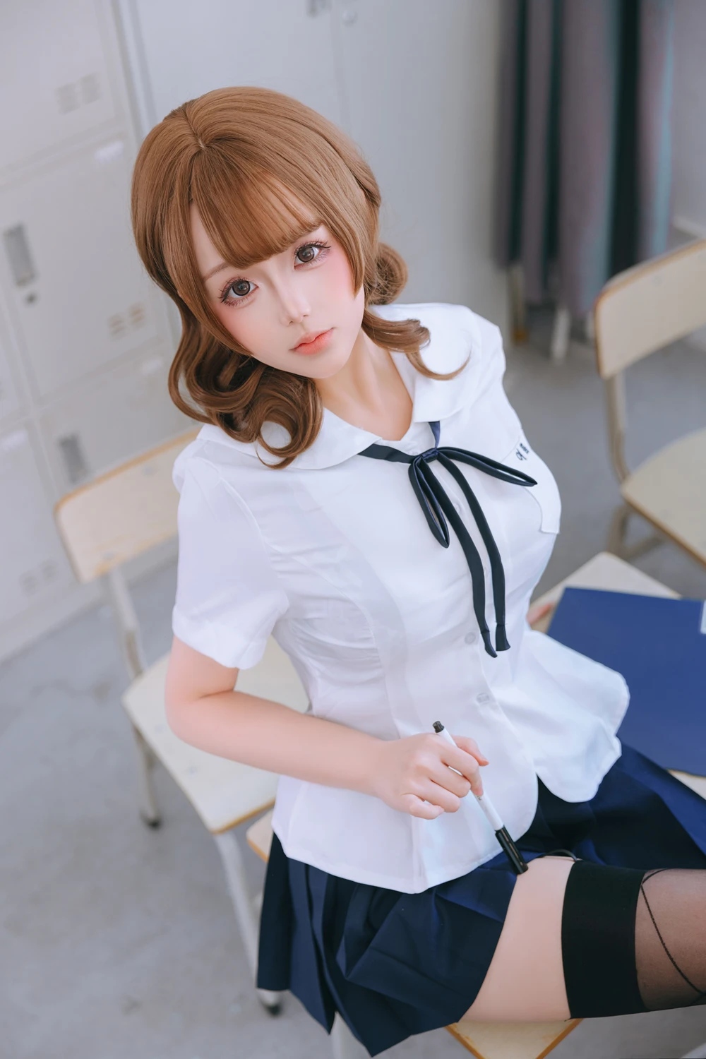 Cosplay Rinaijiao日奈娇 – 心理委员 - P4
