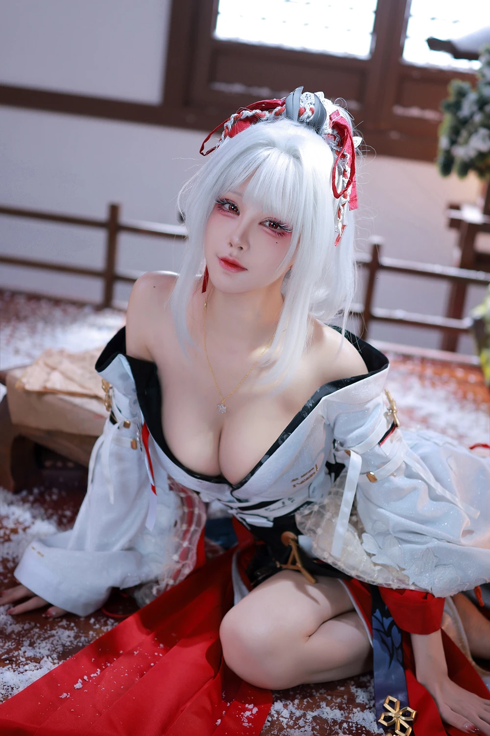 Cosplay 水淼Aqua – 鸣潮 绯雪 - P12