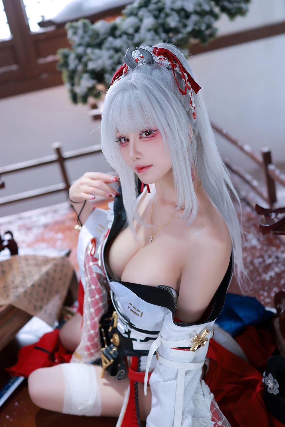 Cosplay 水淼Aqua – 鸣潮 绯雪 - P15