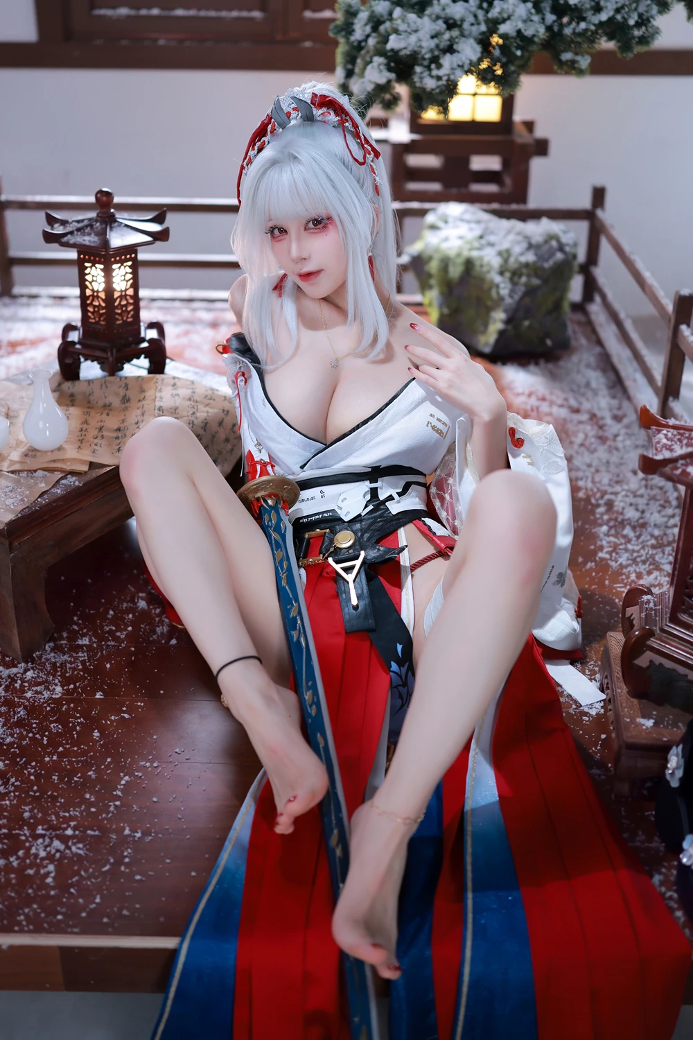 Cosplay 水淼Aqua – 鸣潮 绯雪 - P18