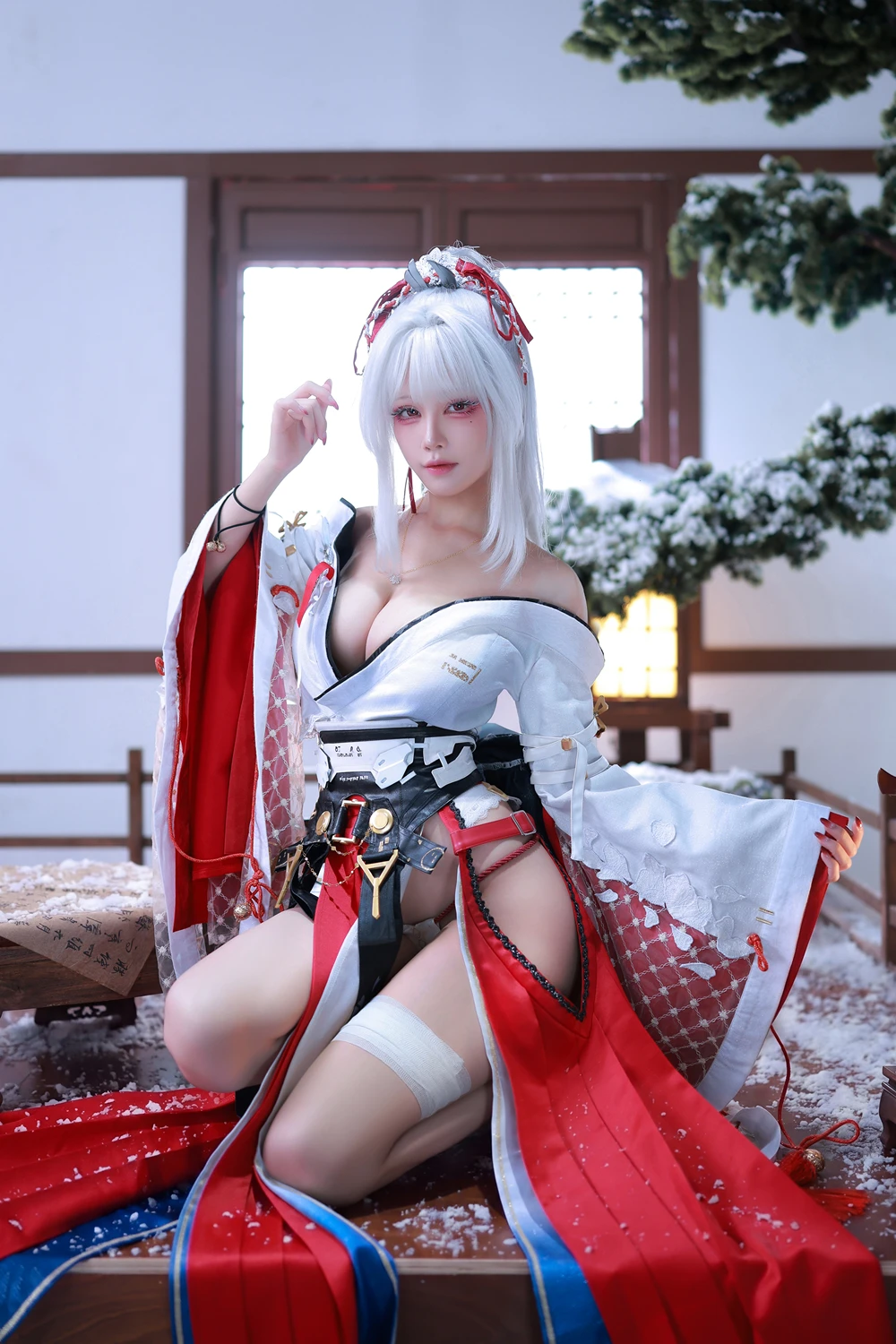 Cosplay 水淼Aqua – 鸣潮 绯雪 - P1