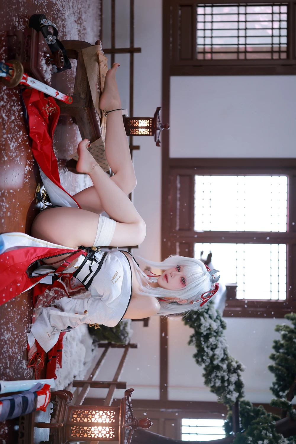Cosplay 水淼Aqua – 鸣潮 绯雪 - P19