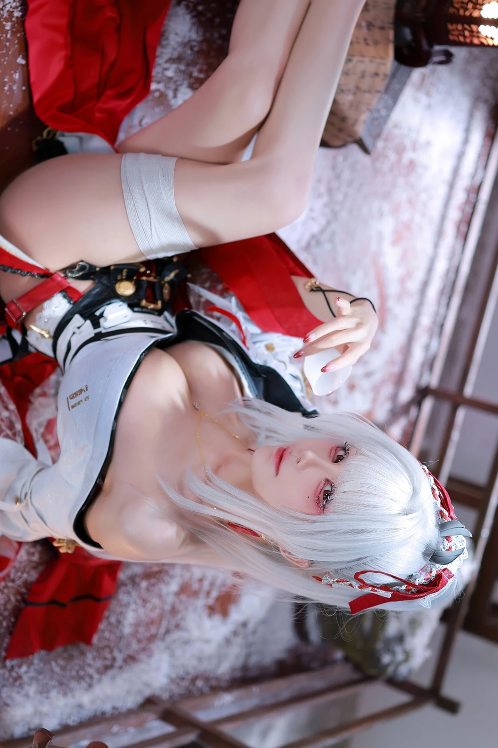 Cosplay 水淼Aqua – 鸣潮 绯雪 - P21