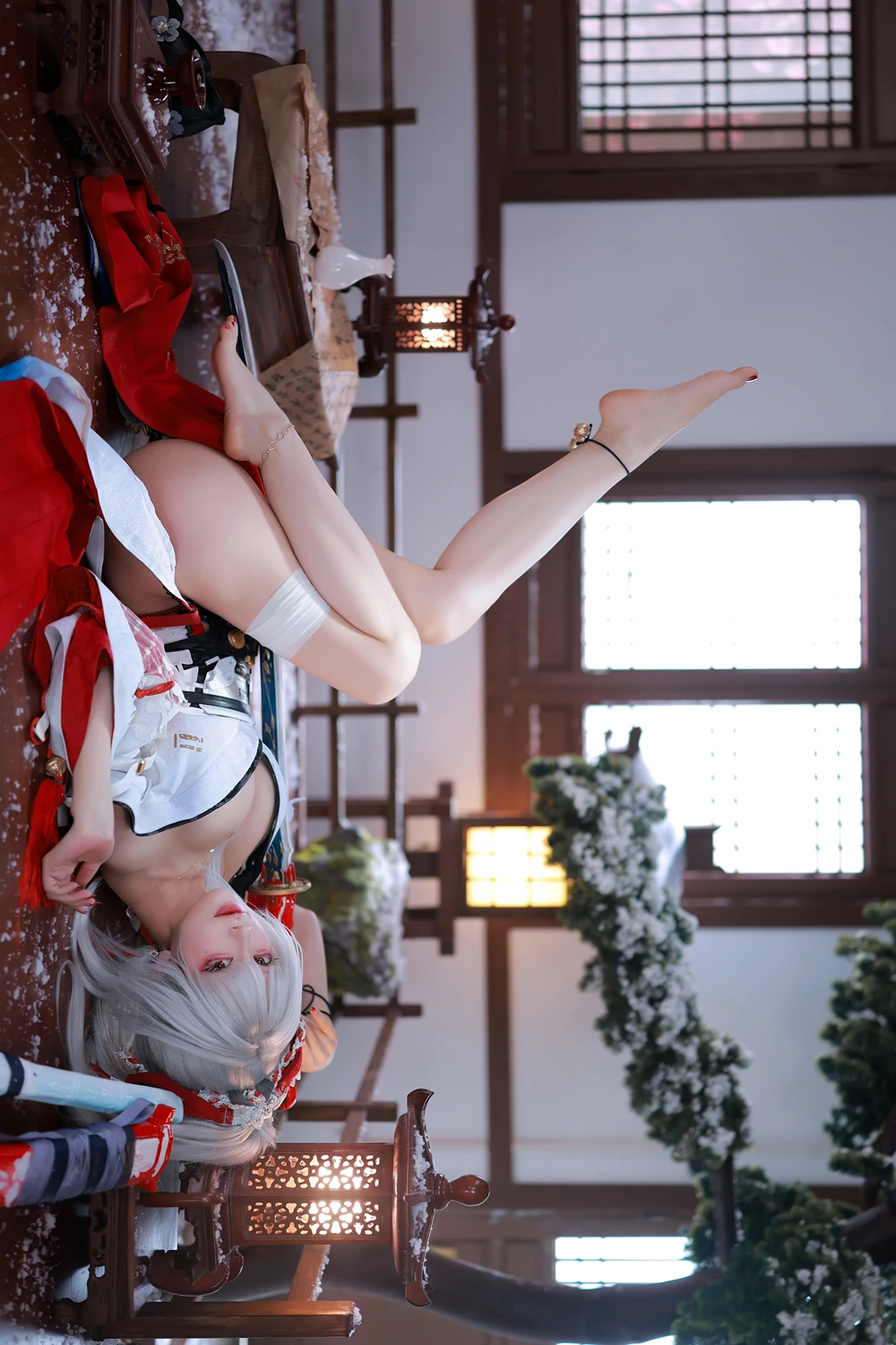 Cosplay 水淼Aqua – 鸣潮 绯雪 - P22