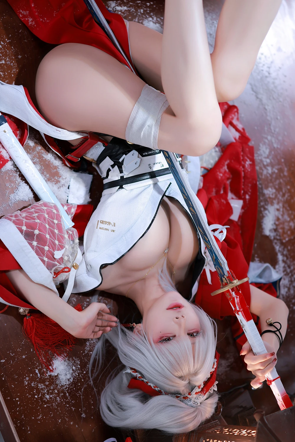 Cosplay 水淼Aqua – 鸣潮 绯雪 - P23