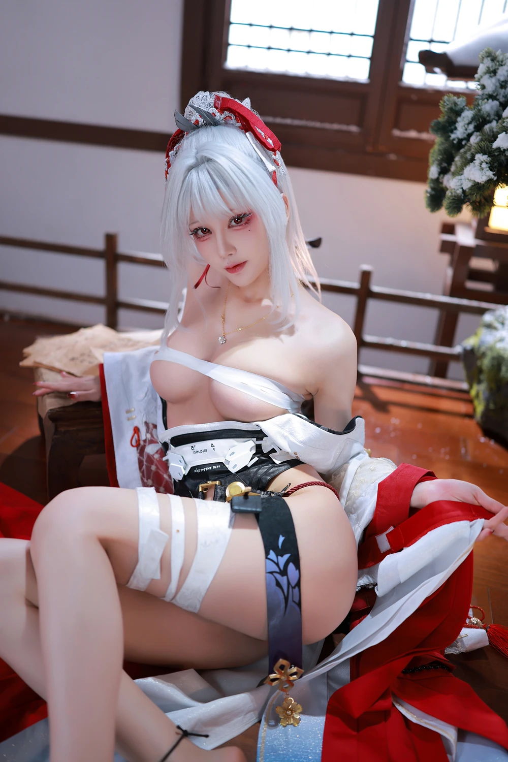 Cosplay 水淼Aqua – 鸣潮 绯雪 - P27