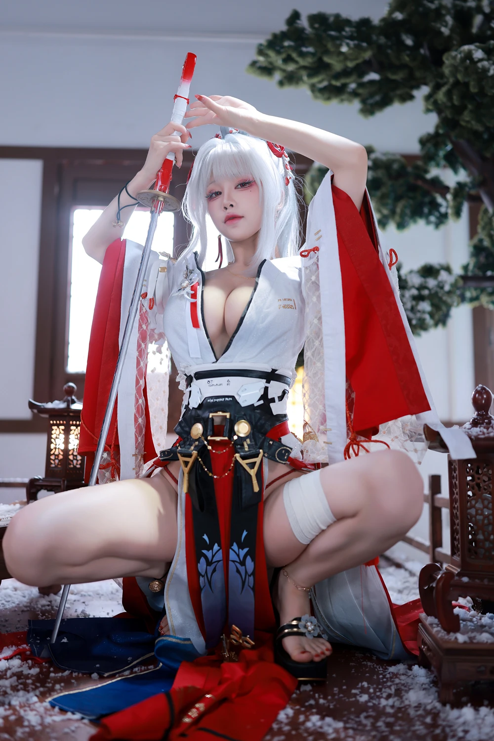Cosplay 水淼Aqua – 鸣潮 绯雪 - P4
