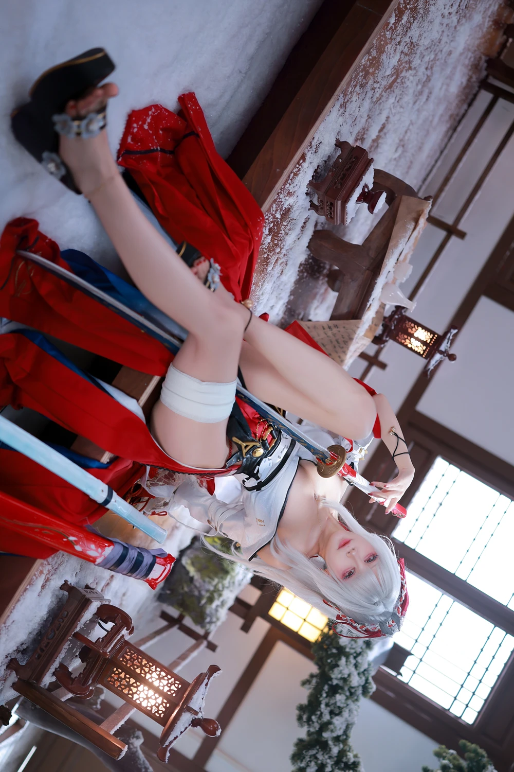 Cosplay 水淼Aqua – 鸣潮 绯雪 - P6