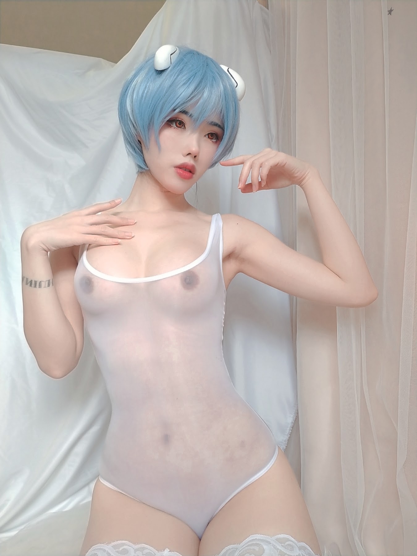 Coser@钛合金TiTi – 绫波内衣 - P24