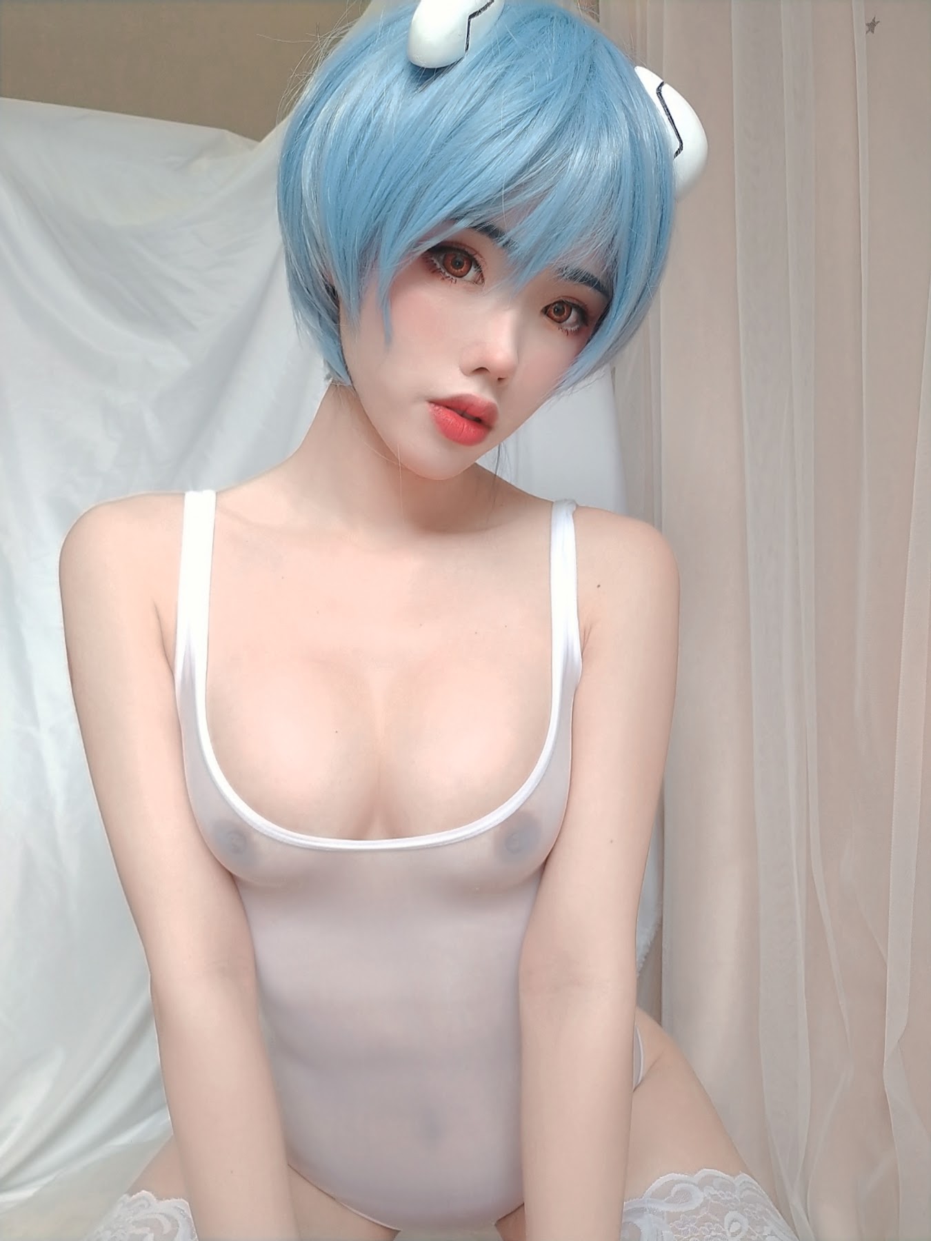 Coser@钛合金TiTi – 绫波内衣 - P25