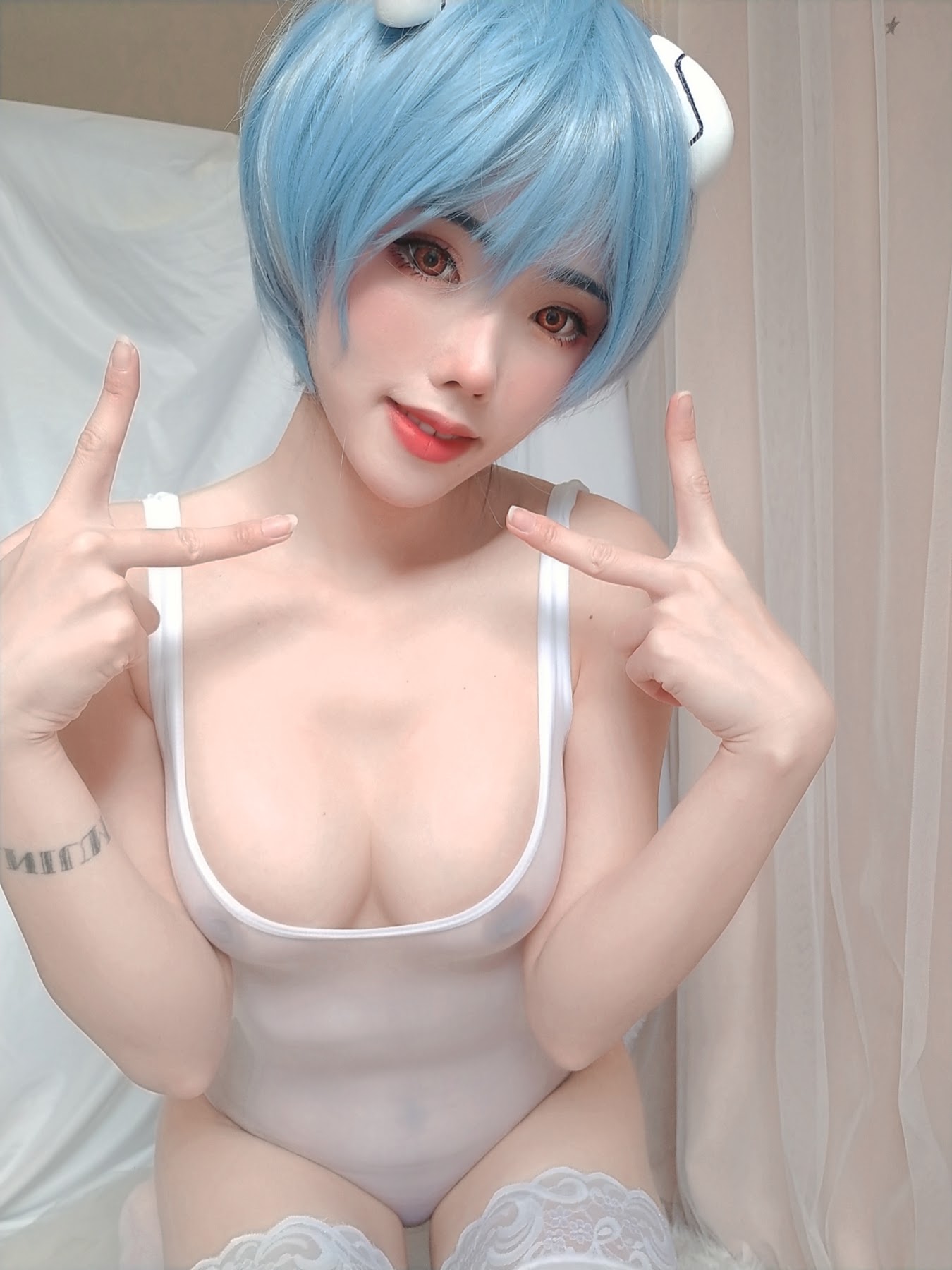 Coser@钛合金TiTi – 绫波内衣 - P27