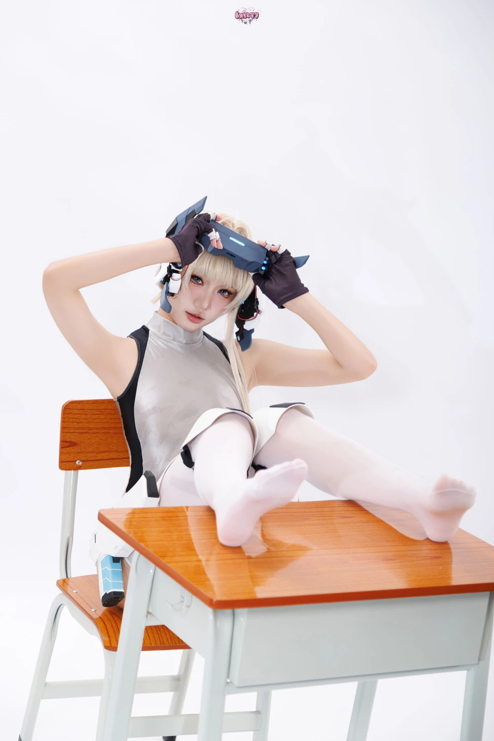Cosplay 柒柒要乖哦 – 蔚蓝档案 飞鸟马时 竞泳 - P9