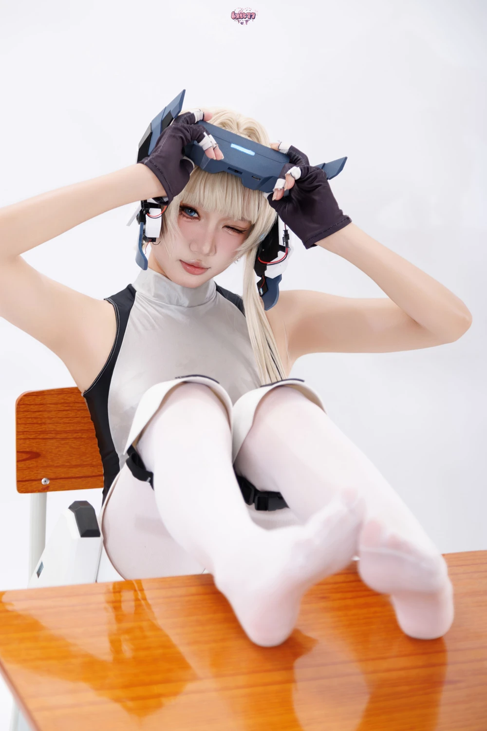 Cosplay 柒柒要乖哦 – 蔚蓝档案 飞鸟马时 竞泳 - P10