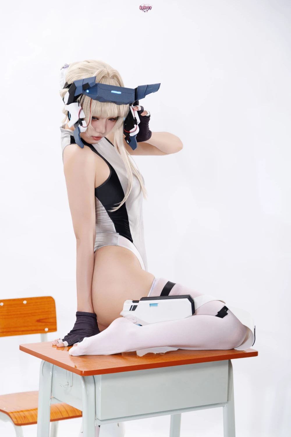 Cosplay 柒柒要乖哦 – 蔚蓝档案 飞鸟马时 竞泳 - P20