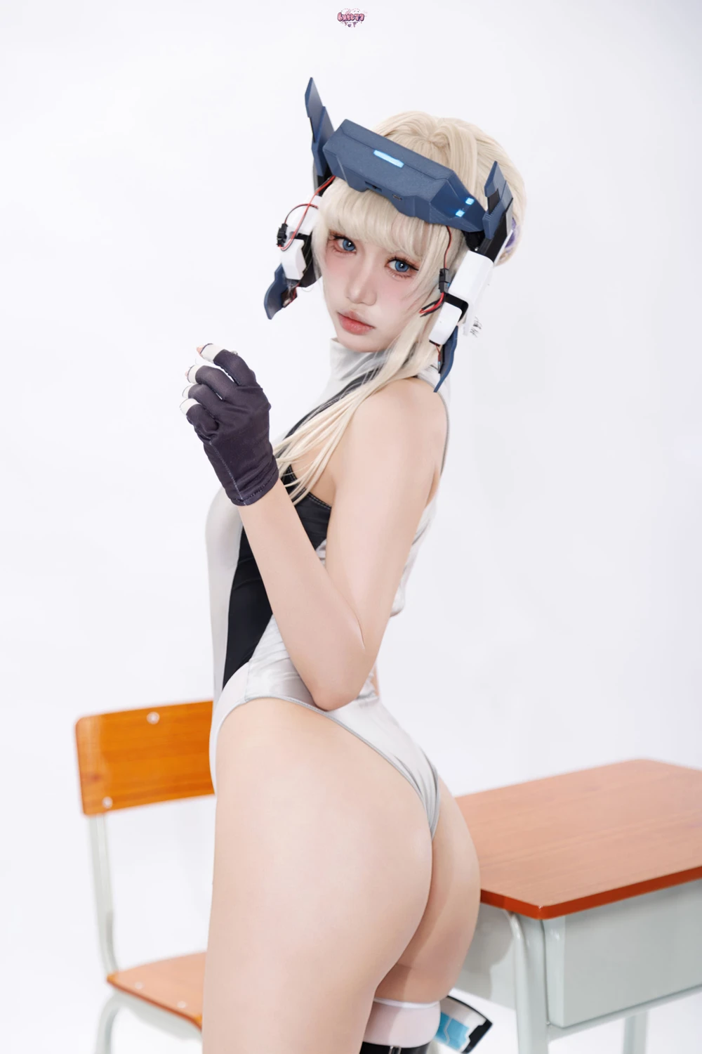 Cosplay 柒柒要乖哦 – 蔚蓝档案 飞鸟马时 竞泳 - P25