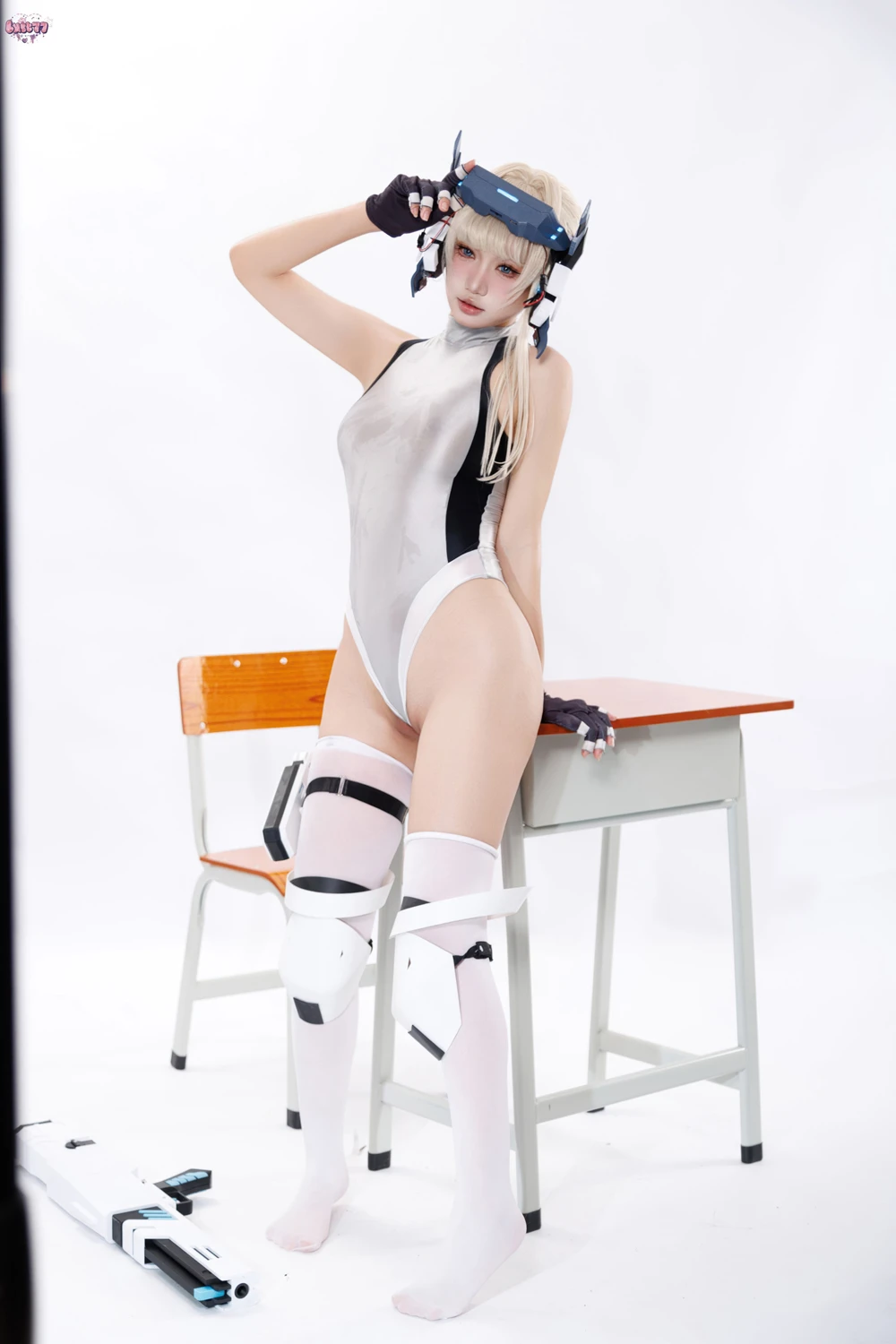 Cosplay 柒柒要乖哦 – 蔚蓝档案 飞鸟马时 竞泳 - P27