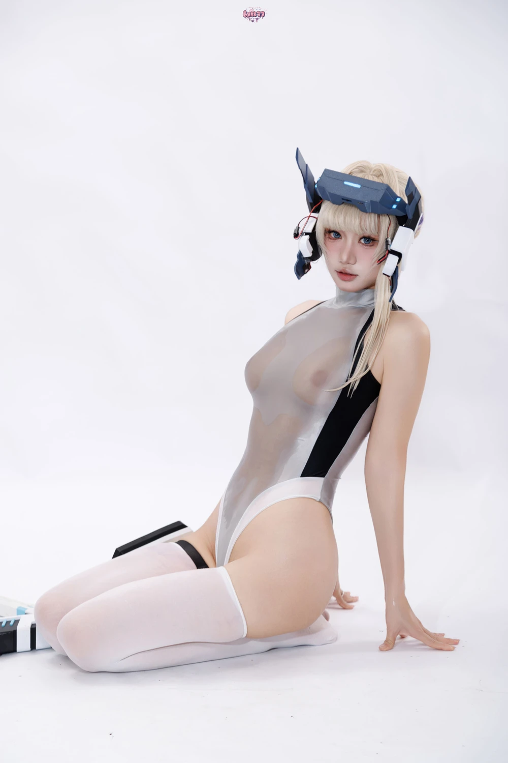 Cosplay 柒柒要乖哦 – 蔚蓝档案 飞鸟马时 竞泳 - P41