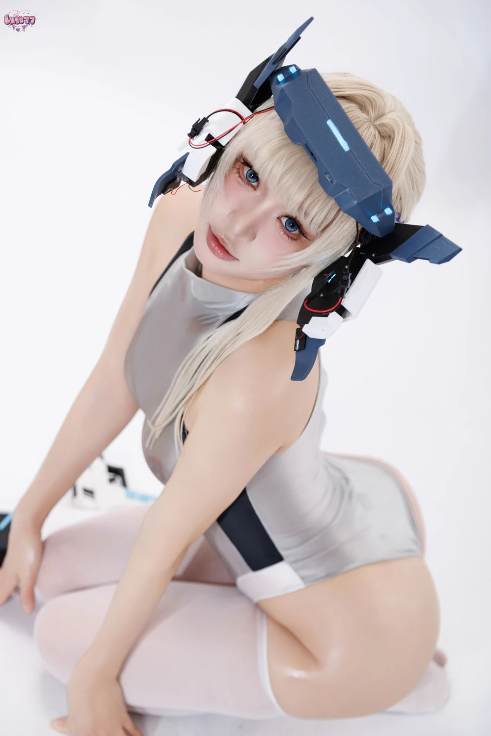 Cosplay 柒柒要乖哦 – 蔚蓝档案 飞鸟马时 竞泳 - P43