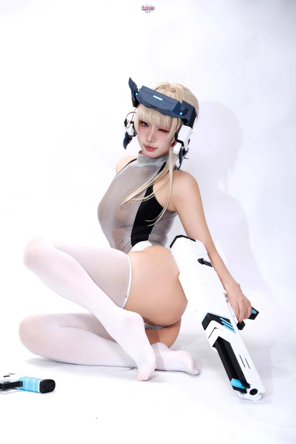 Cosplay 柒柒要乖哦 – 蔚蓝档案 飞鸟马时 竞泳 - P45