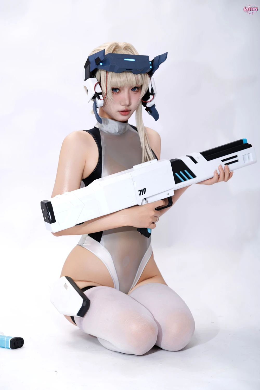 Cosplay 柒柒要乖哦 – 蔚蓝档案 飞鸟马时 竞泳 - P49