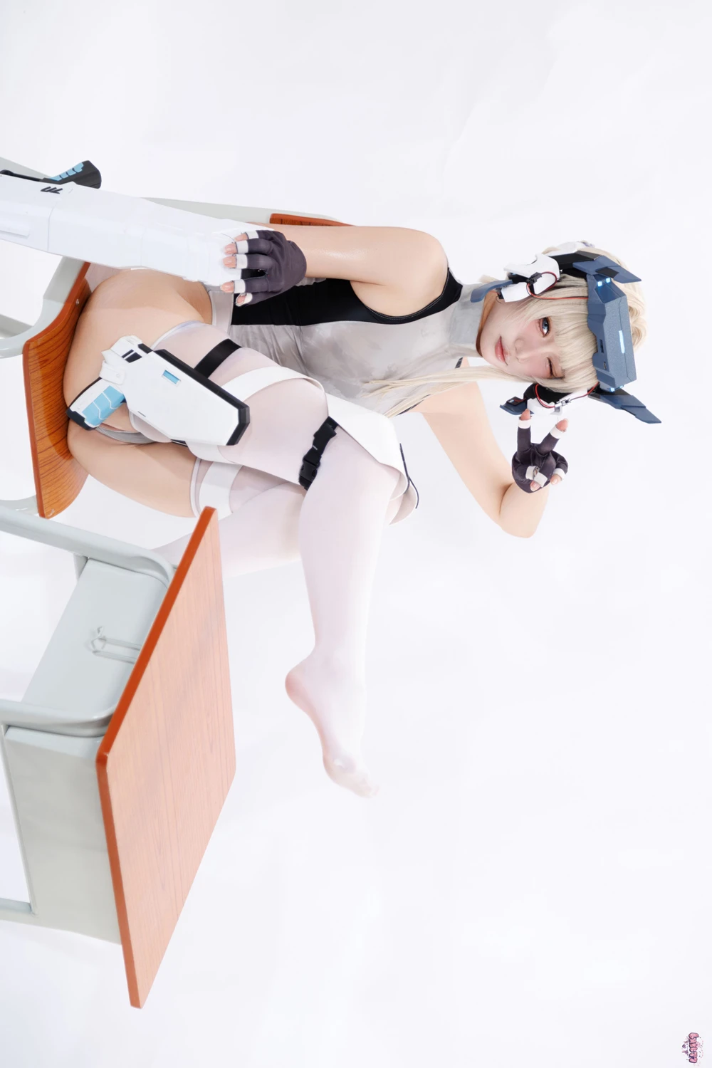 Cosplay 柒柒要乖哦 – 蔚蓝档案 飞鸟马时 竞泳 - P7