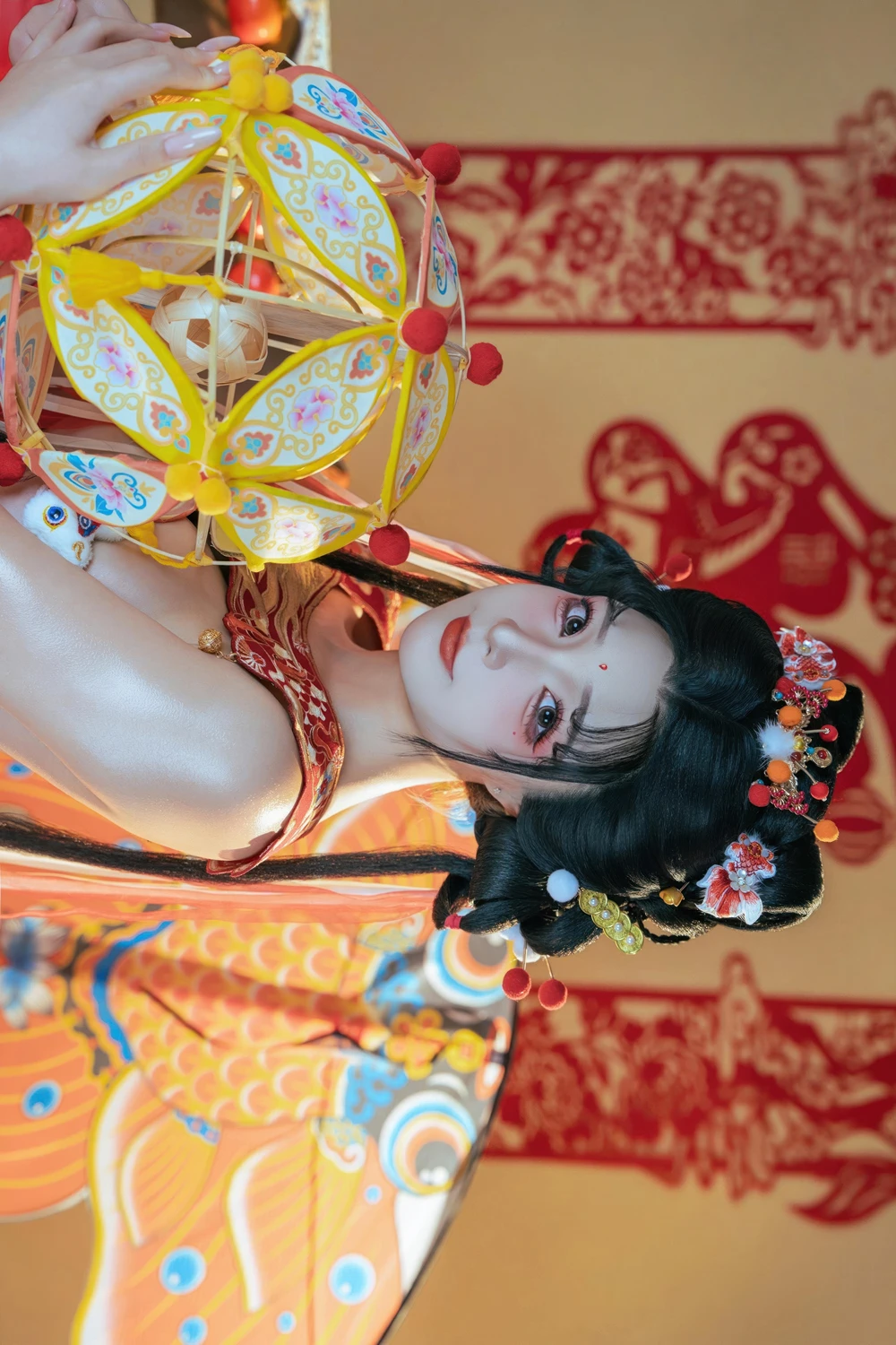 Cosplay Yuuhui玉汇 – 2026新春特辑 醒狮少女 - P59